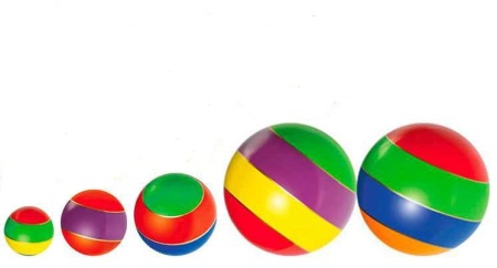 Купить Мячи резиновые (комплект из 5 мячей различного диаметра) в Куртамыше 